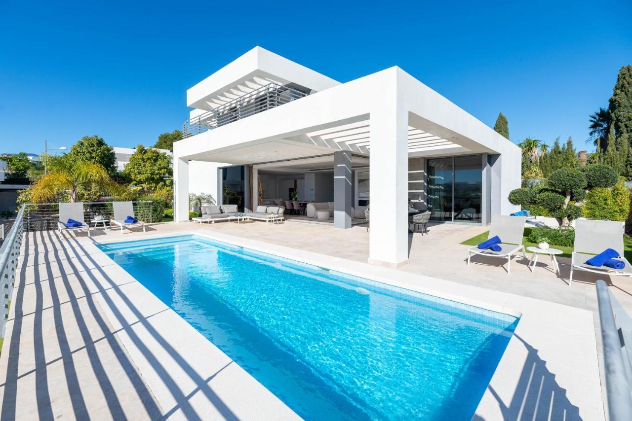 Vacation Marbella I Villa Schumacher, New Built, Sea View, Luxury, Private Pool Estepona Exterior foto