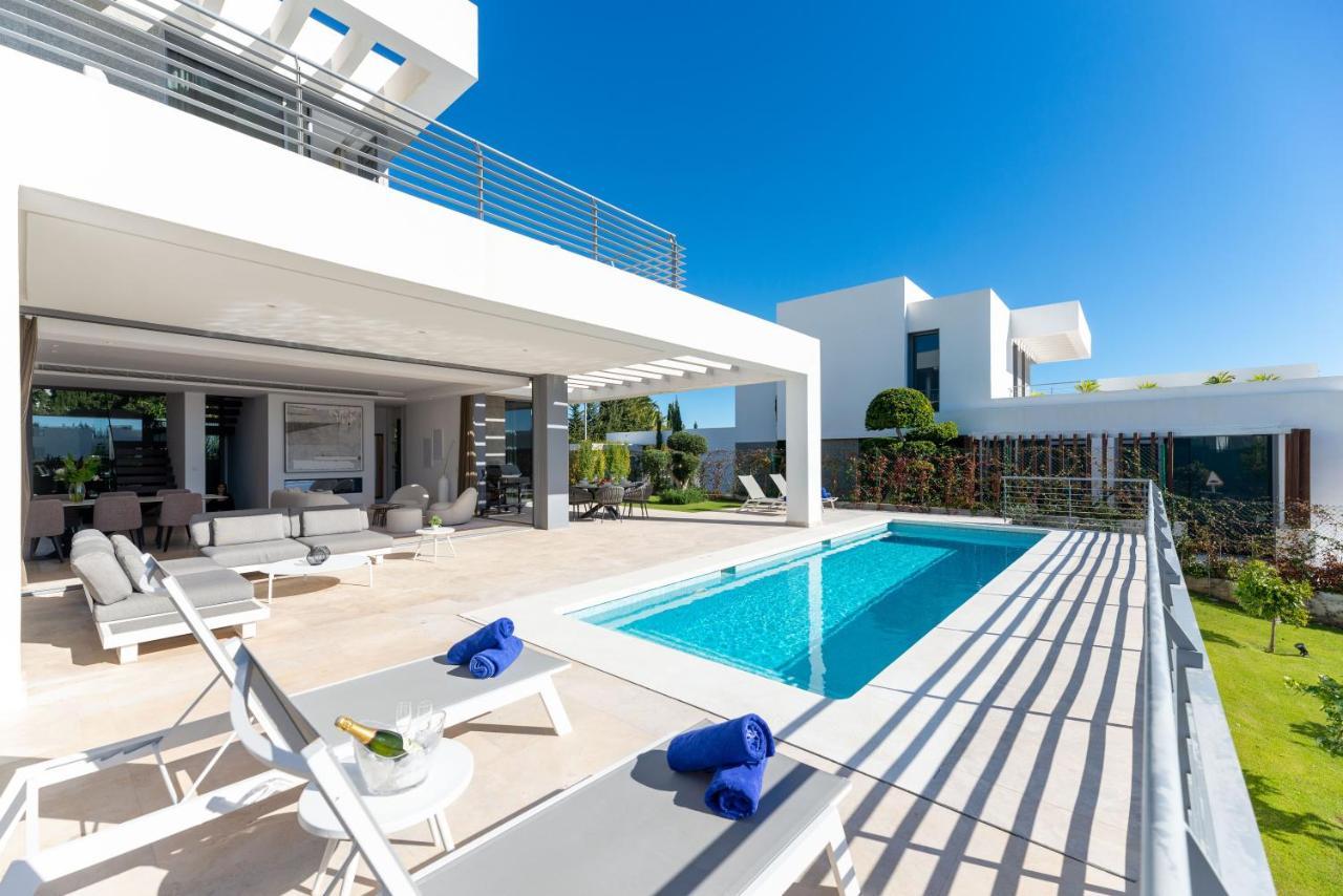 Vacation Marbella I Villa Schumacher, New Built, Sea View, Luxury, Private Pool Estepona Exterior foto