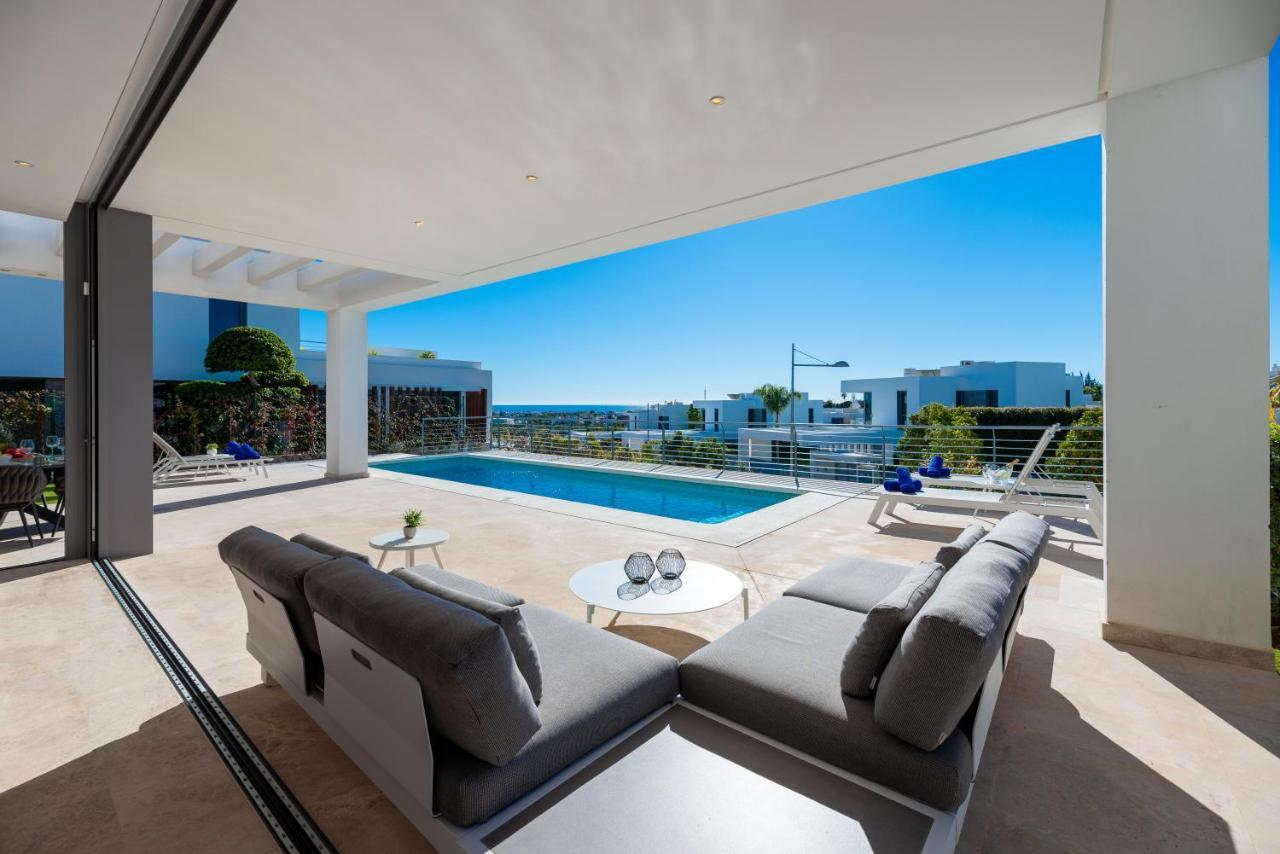 Vacation Marbella I Villa Schumacher, New Built, Sea View, Luxury, Private Pool Estepona Exterior foto