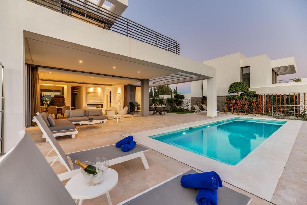 Vacation Marbella I Villa Schumacher, New Built, Sea View, Luxury, Private Pool Estepona Exterior foto