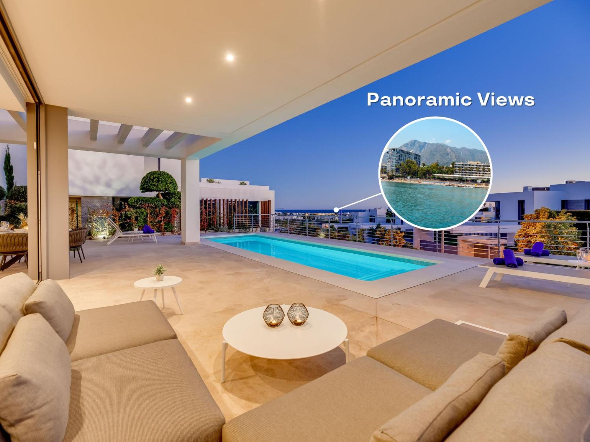 Vacation Marbella I Villa Schumacher, New Built, Sea View, Luxury, Private Pool Estepona Exterior foto